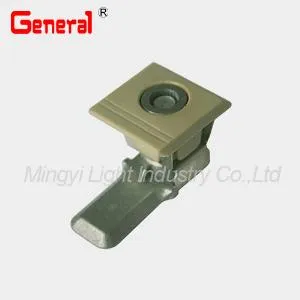 70015 Cam Kunci cepat menginstal Fixture kuning-abu-abu perumahan 81 derajat rotasi untuk terbuka