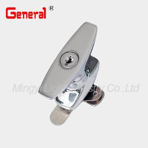 Air 60010Anti-debu menangani kunci kabinet File menangani Lock T menangani Lock, dengan disesuaikan Cam tuas dan Square Shank berdasarkan permintaan, Bright Chrome Plated